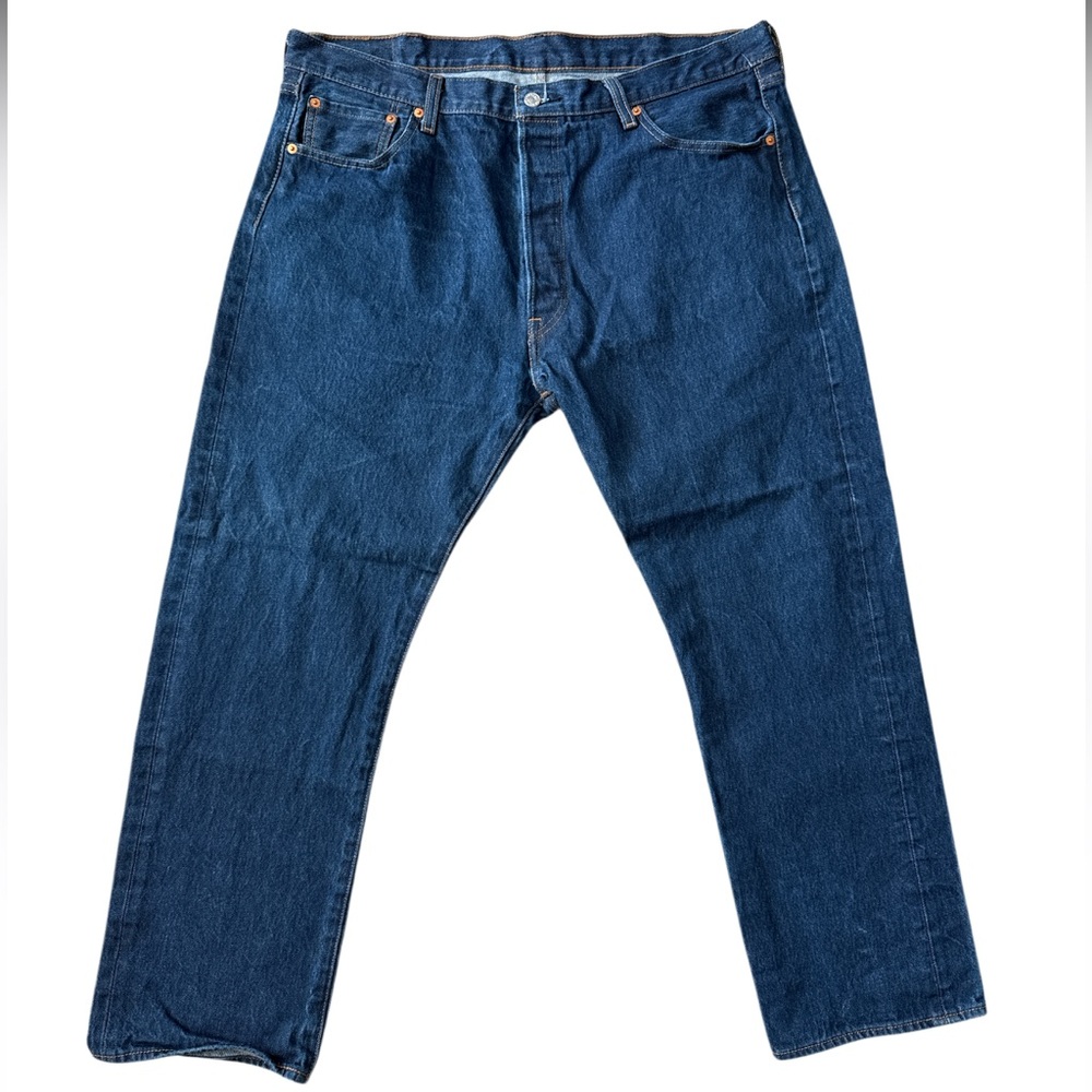 Levi's 501 Men's Straight Leg Blue Jeans 42x32